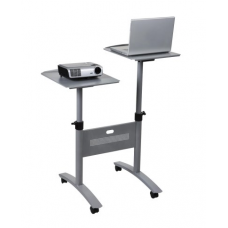 Twin bord för projektor och Laptop med hjul